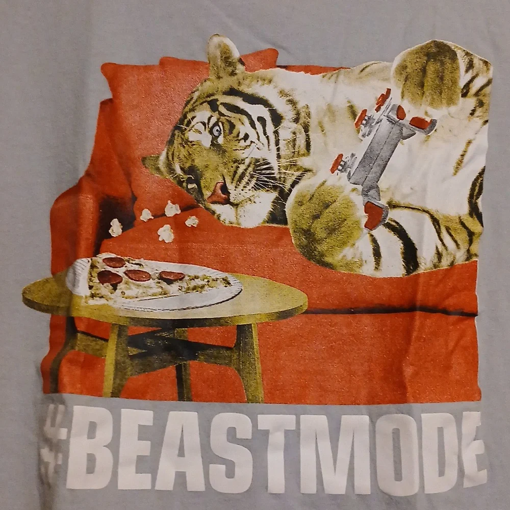 The Children's Place #beastmode Tiger Boys Shirt L